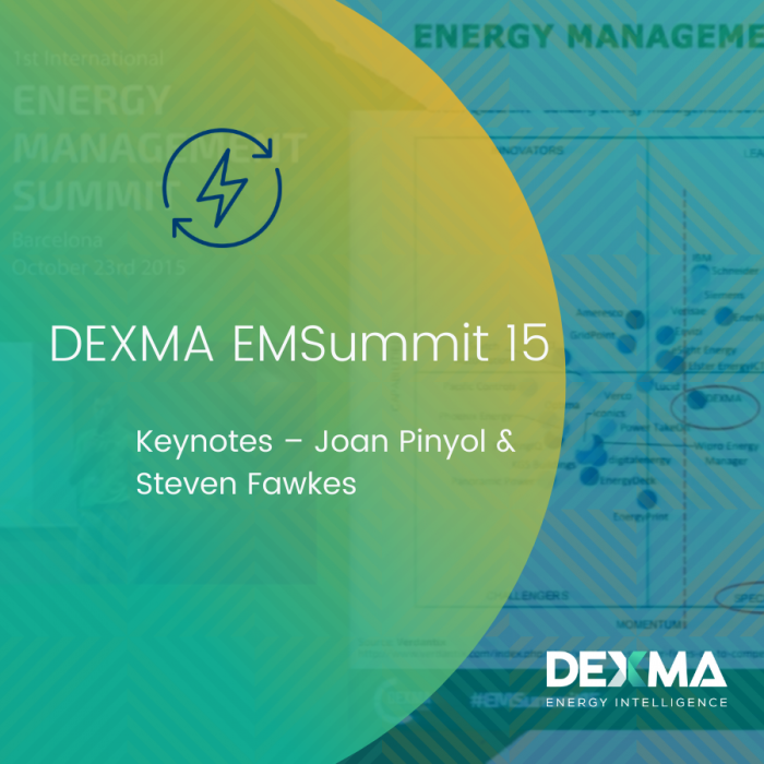 DEXMA EMSummit 15 | Keynotes – Joan Pinyol & Steven Fawkes