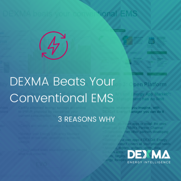 3 reasons why DEXMA beats your conventional EMS