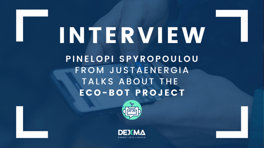 Pinelopi Spyropoulou from JustaEnergia talks about the Eco-Bot Project [INTERVIEW]