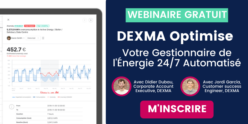 [Webinaire] Découvrez le nouveau DEXMA Optimise - Votre Gestionnaire de l'Énergie 24/7 Automatisé